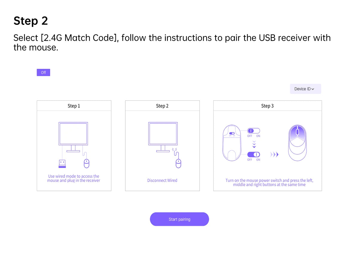 Rapoo MT760 Wireless Mouse - Multi-Device, 4000 DPI, Rechargeable, Bluetooth & 2.4GHz