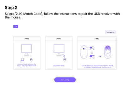 Rapoo MT760 Wireless Mouse - Multi-Device, 4000 DPI, Rechargeable, Bluetooth & 2.4GHz