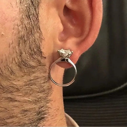 Convertible Ring & Earrings - Dual-Purpose Jewelry