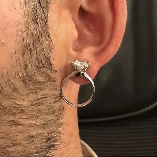 Convertible Ring & Earrings - Dual-Purpose Jewelry