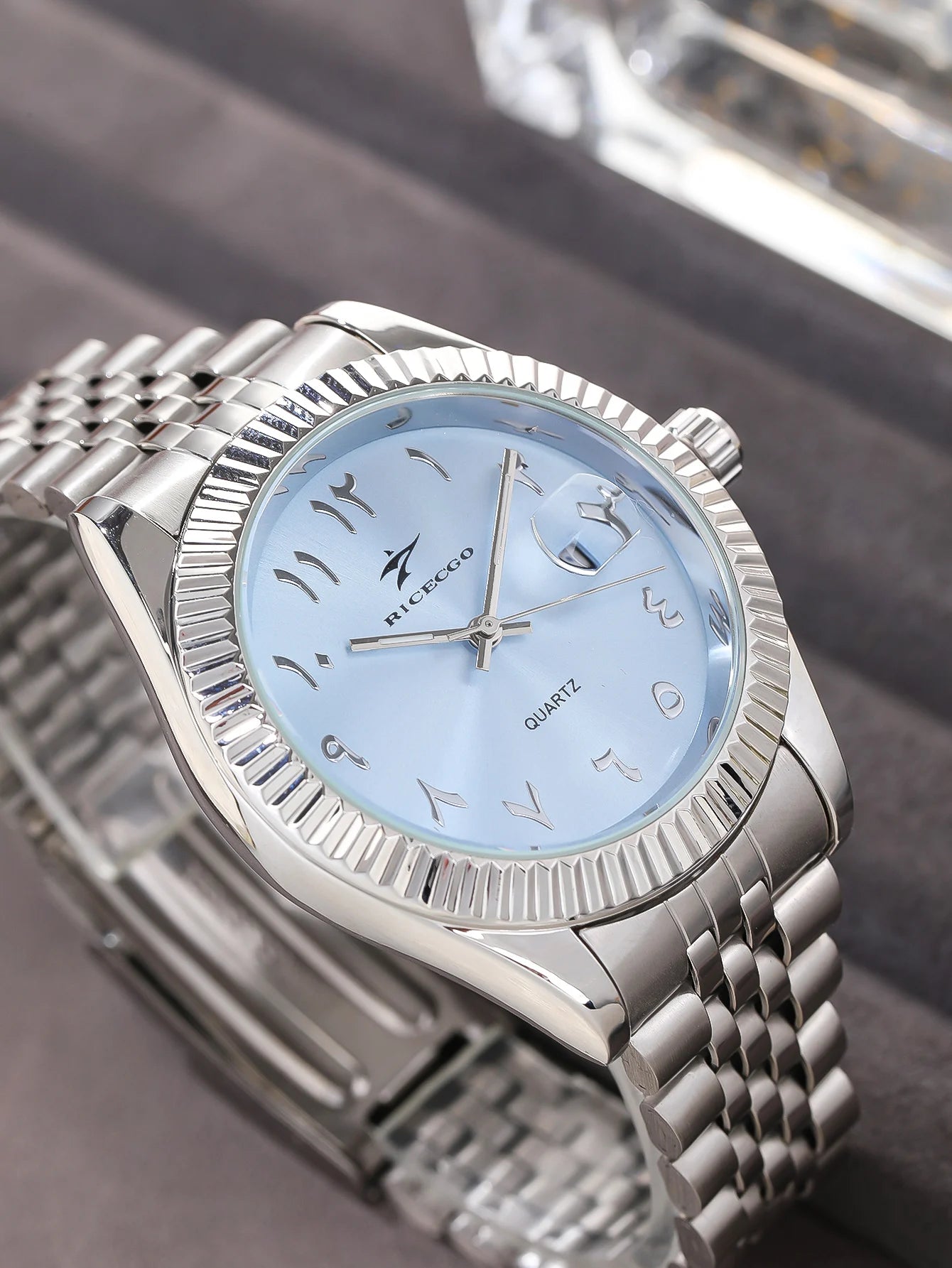 Men's Stainless Steel Watch - Luxury Quartz