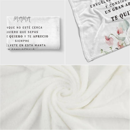Printed Flannel Throw Blanket – 100% Polyester, Anti-Pill, Multi-Color