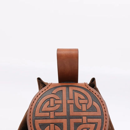 Medieval Leather Belt Bag