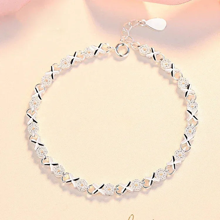 925 Sterling Silver 4mm Twisted Rope Bracelet - Unisex
