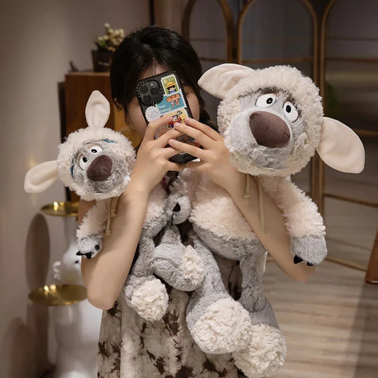 Wolf in Sheep's Clothing Plush - 35cm PP Cotton Sleep Pillow