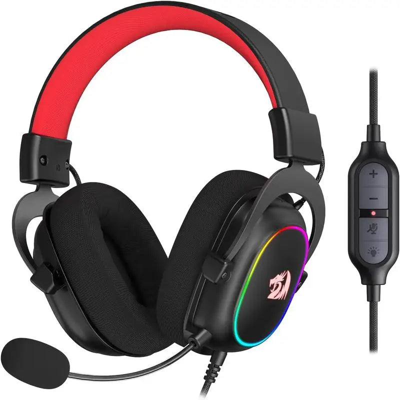 Redragon H510 Zeus-X RGB Gaming Headset - 7.1 Surround, Wired USB