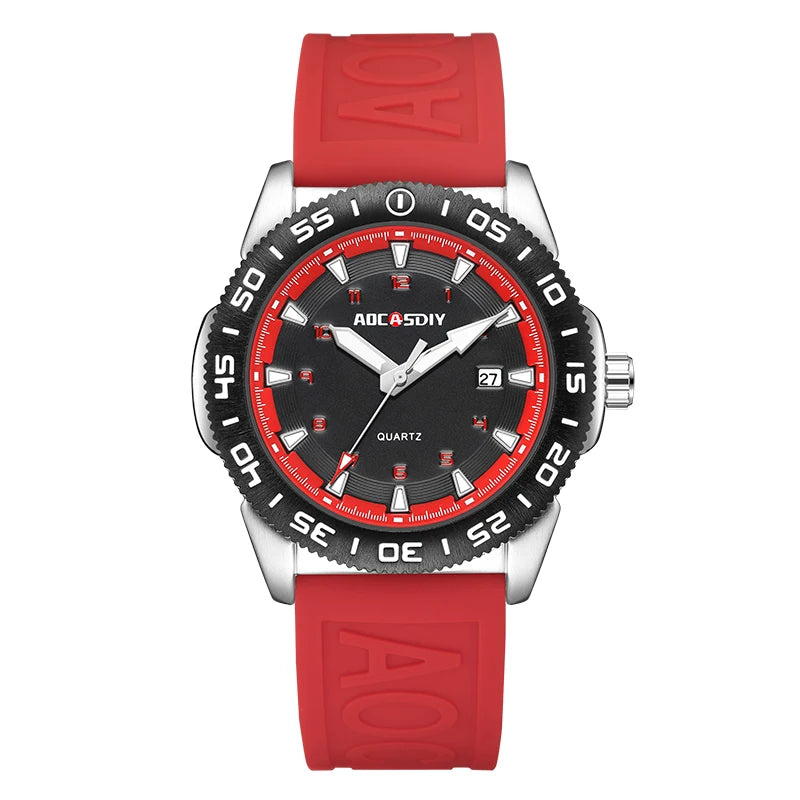 AOCASDIY Men’s Quartz Chronograph Sports Watch, Model A6023