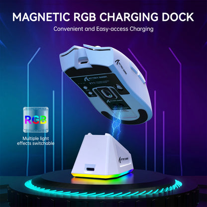 Attack Shark X11 Wireless Gaming Mouse - 22000 DPI, RGB, PAW3311 Sensor, Lightweight