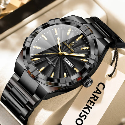 CAREKISO Military Watch - Waterproof Luminous Quartz with Date & Week