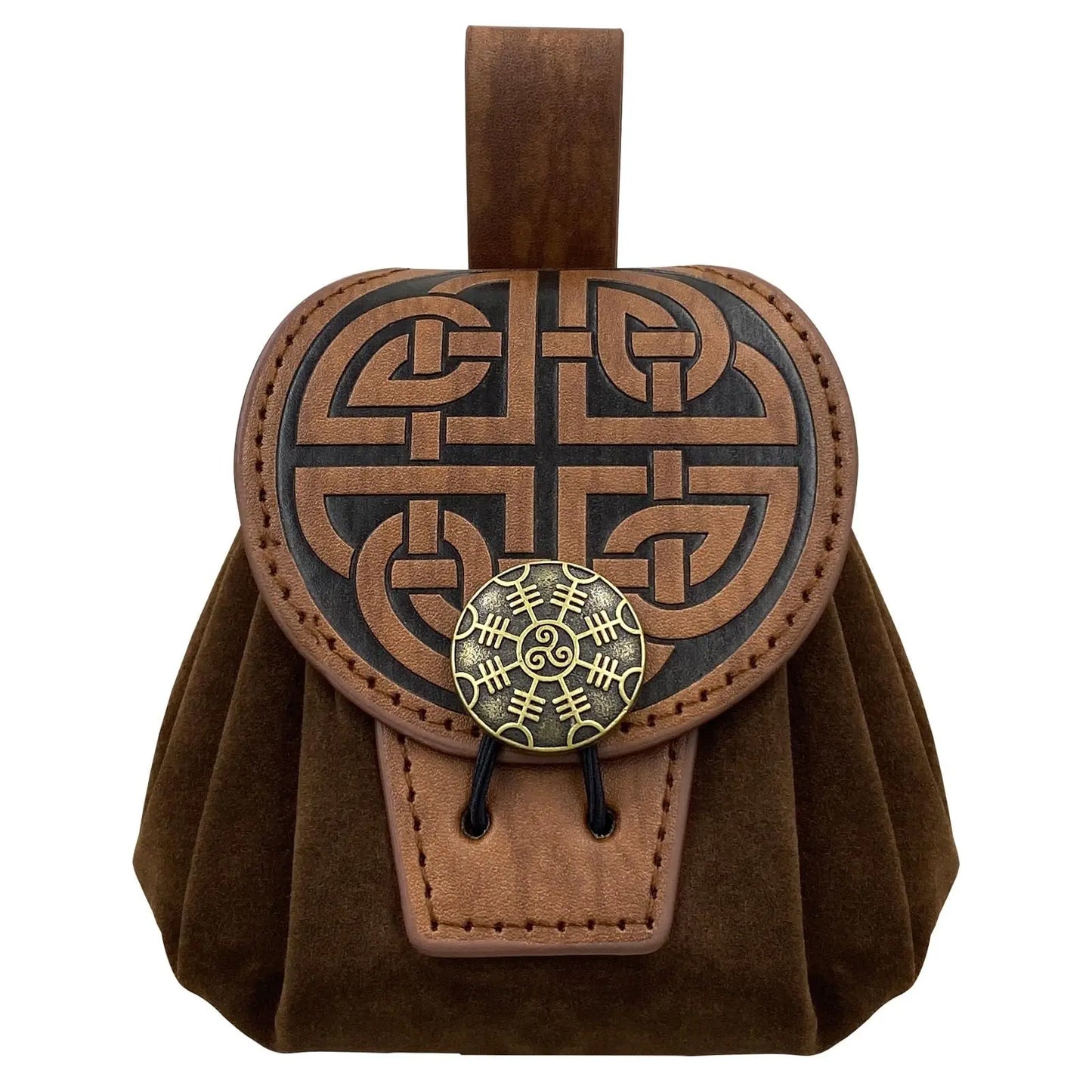 Medieval Leather Belt Bag