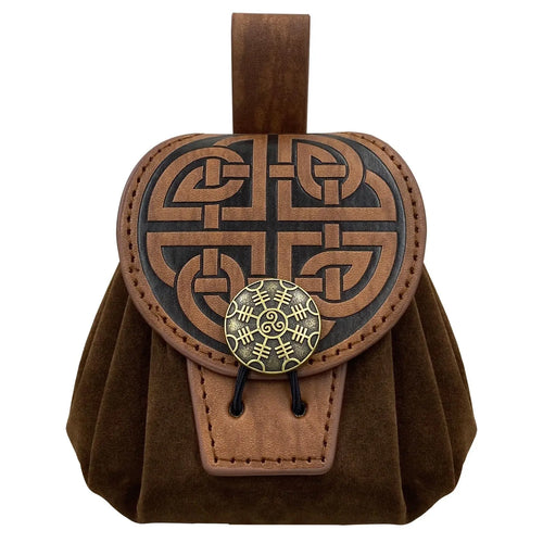 Medieval Leather Belt Bag