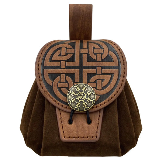 Medieval Leather Belt Bag
