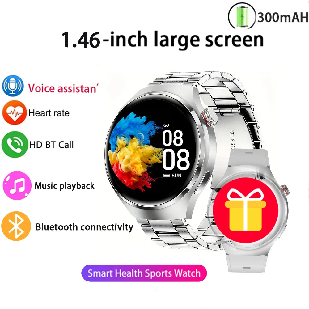 Smart Watch 6 Pro - 1.46" AMOLED NFC Heart Rate IP68 Bluetooth Call