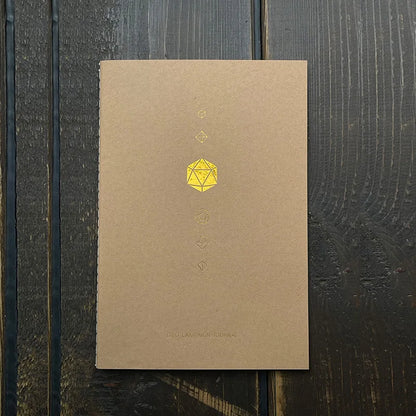 DND 5e All-In-One Notebook Journal - Character Sheets & Maps