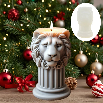 Wolf Howling Silicone Mold - Food Grade -40°C to +240°C