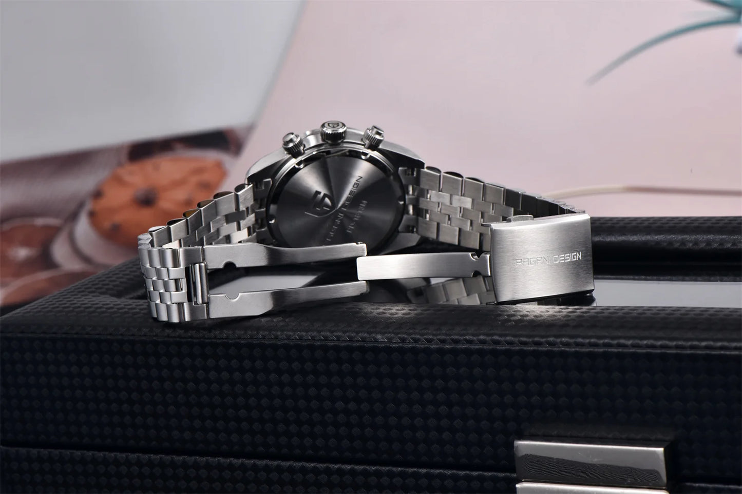 PAGANI DESIGN PD-1813 Chronograph Watch - Sapphire, 100M Waterproof, Luxury Sport