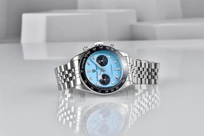 PAGANI DESIGN PD-1813 Chronograph Watch - Sapphire, 100M Waterproof, Luxury Sport