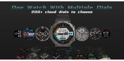 Smart Watch For T-Rex 3 GPS Smartwatch AMOLED Touch Screen 5ATM Outdoor Compass Smart Fitness Sport Monitor Men Watch ForXiaomi