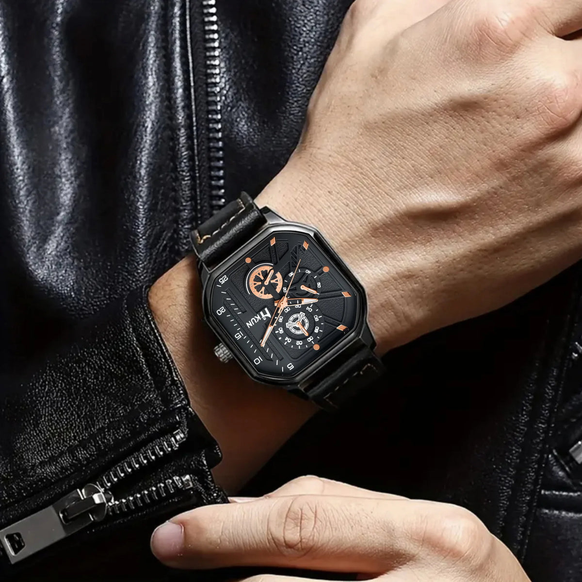 Men’s Watch Gift Set with Accessories and Gift Box