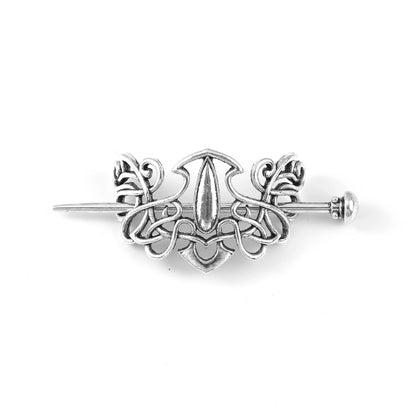 Celtic Knot Sweater Pin – Viking Style, Zinc Alloy, Silver, 3 Styles