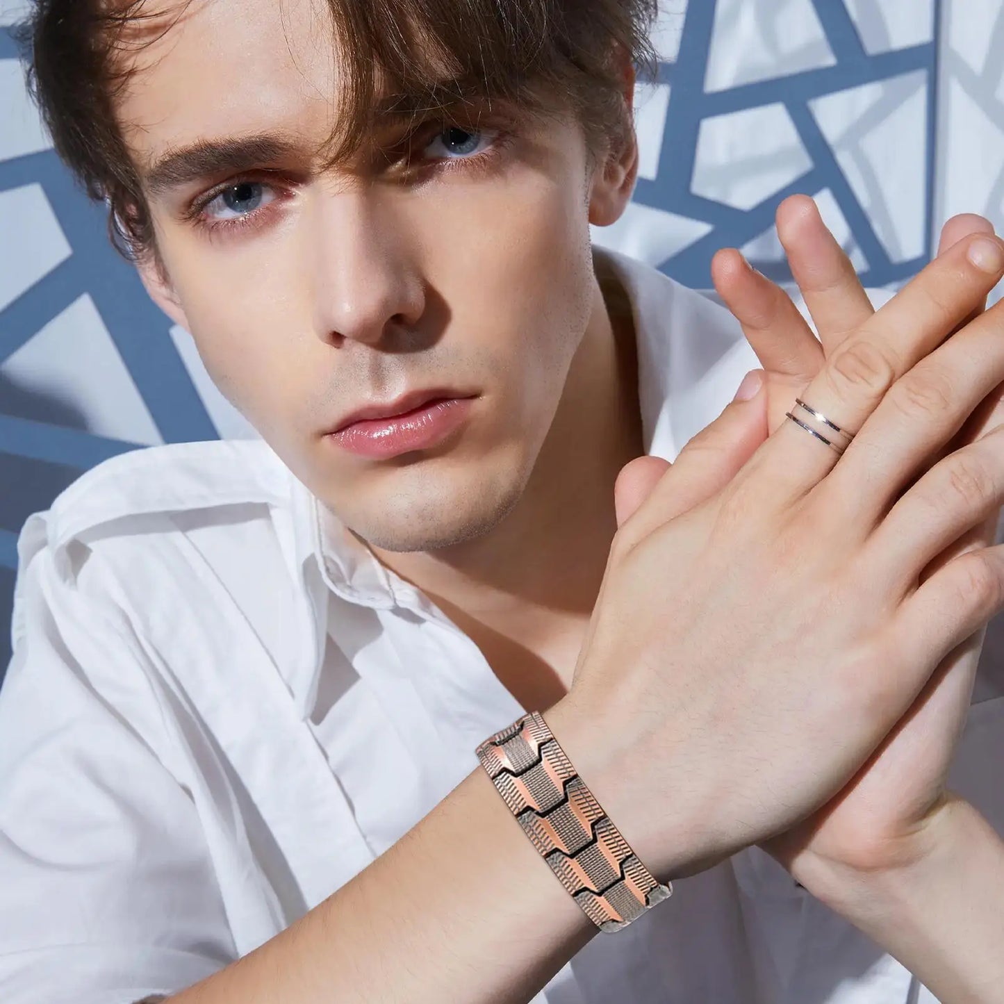 Copper Magnetic Bracelet - Men's Energy Health Wristband