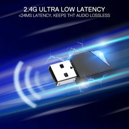 Redragon H858 Arrow Pro Wireless Gaming Headset - 3-Mode, 7.1 Surround, RGB