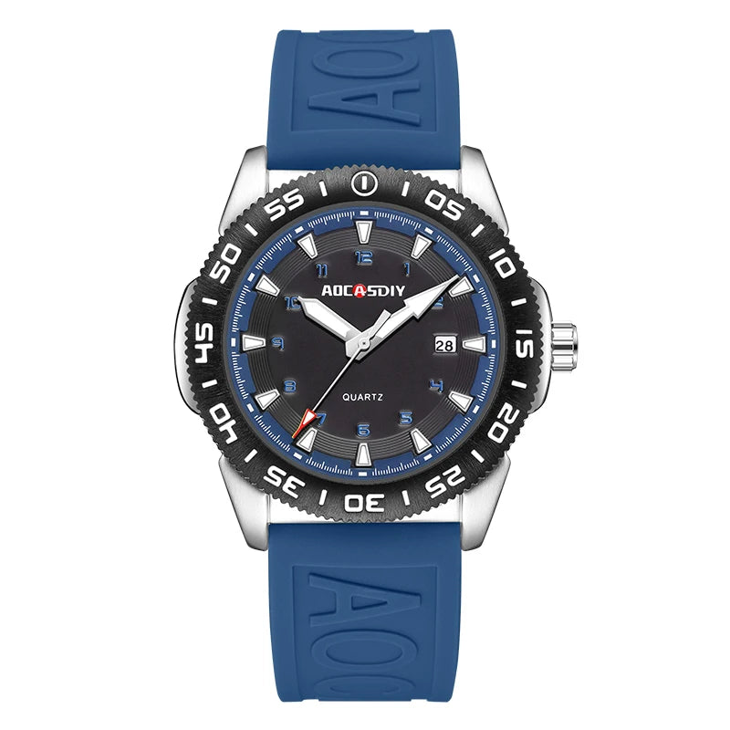 AOCASDIY Men’s Quartz Chronograph Sports Watch, Model A6023