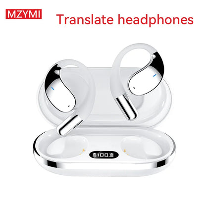 AI Translation Wireless Earbuds - 144 Languages, ENC Noise Cancelling, 24H Battery
