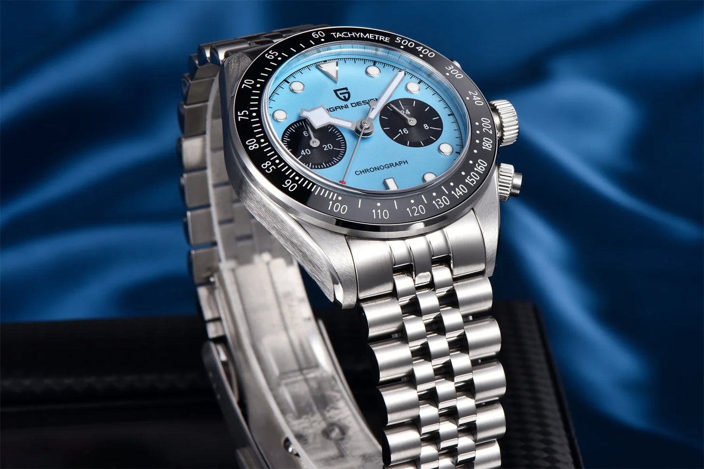 PAGANI DESIGN PD-1813 Chronograph Watch - Sapphire, 100M Waterproof, Luxury Sport