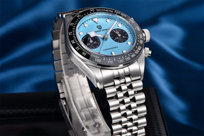 PAGANI DESIGN PD-1813 Chronograph Watch - Sapphire, 100M Waterproof, Luxury Sport