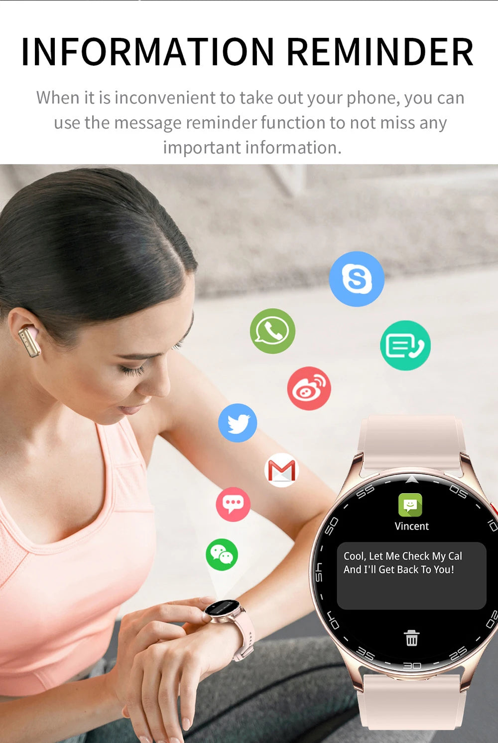 2-in-1 Smartwatch with TWS Earbuds - 1.39" IPS, Heart Rate, IP67, Bluetooth 5.0, 300mAh