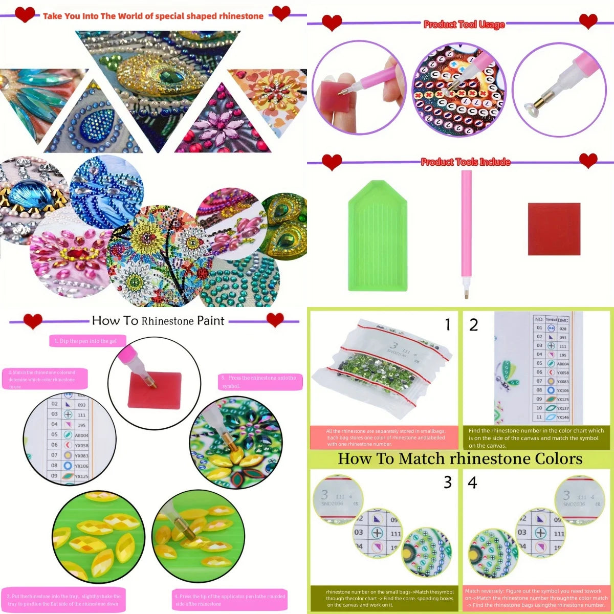 Wolf Diamond Painting Desktop Decoration – DIY Art Kit
