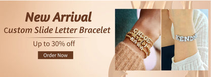 Custom Name Hoop Earrings - Stainless Steel with Crystals