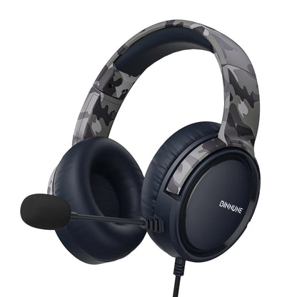 BINNUNE Gaming Headset - 50mm Drivers, Noise Cancelling Mic, Multi-Platform