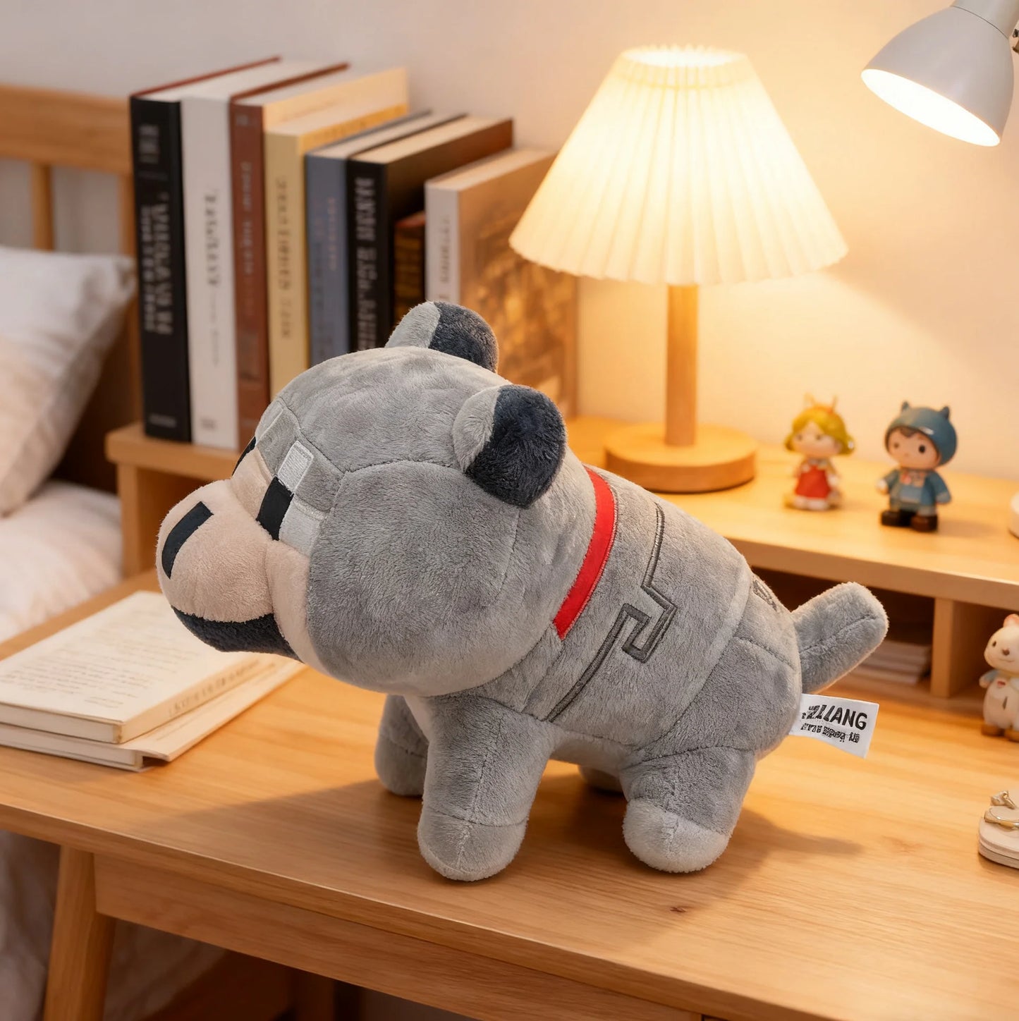 Wolf Plush Toy - 23cm Short Plush PP Cotton Stuffed Animal