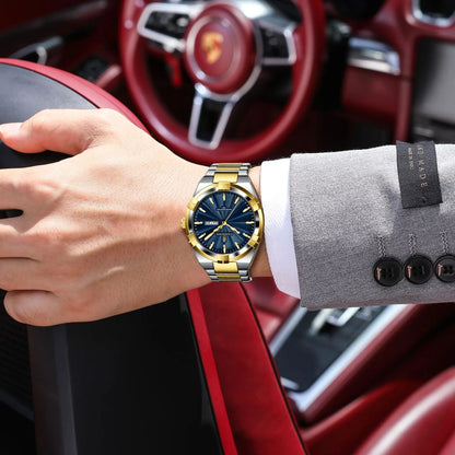 CAREKISO Military Watch - Waterproof Luminous Quartz with Date & Week