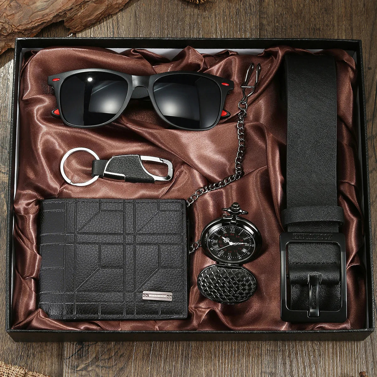Men’s Watch Gift Set with Accessories and Gift Box
