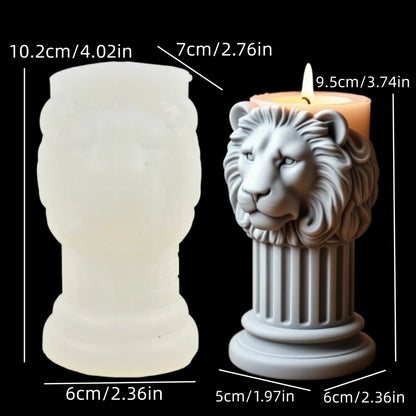 Wolf Howling Silicone Mold - Food Grade -40°C to +240°C