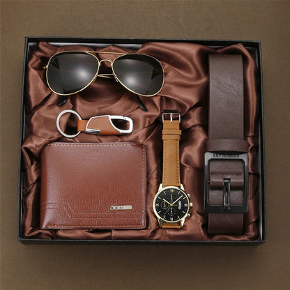 Men’s Watch Gift Set with Accessories and Gift Box