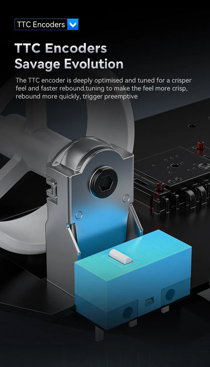 Attack Shark X11 Wireless Gaming Mouse - 22000 DPI, RGB, PAW3311 Sensor, Lightweight