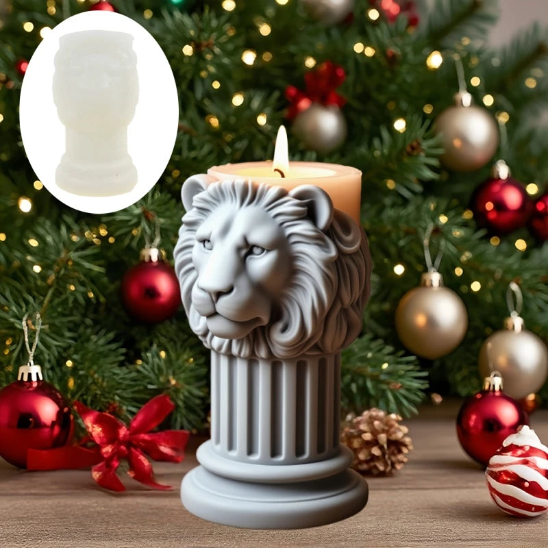 Wolf Howling Silicone Mold - Food Grade -40°C to +240°C