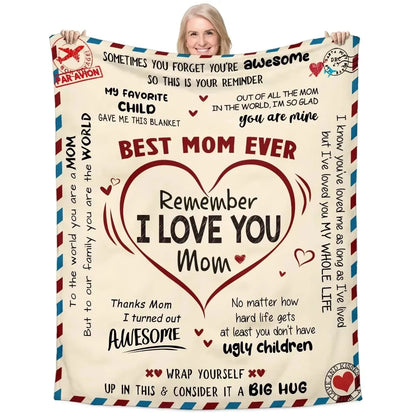 Printed Flannel Throw Blanket – 100% Polyester, Anti-Pill, Multi-Color
