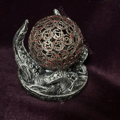 Metal D100 Dice Holder & Tray – Cthulhu DnD Design