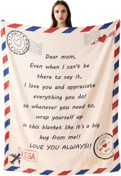 Printed Flannel Throw Blanket – 100% Polyester, Anti-Pill, Multi-Color