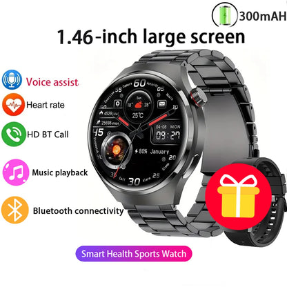 Smart Watch 6 Pro - 1.46" AMOLED NFC Heart Rate IP68 Bluetooth Call