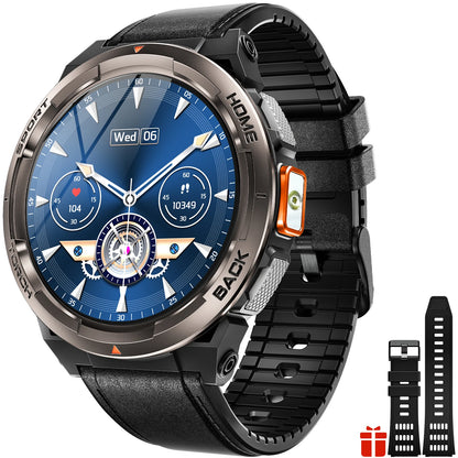 EIGIIS KE5 Smart Watch – 1.45" TFT, 3ATM, 530mAh, Compass & Altimeter