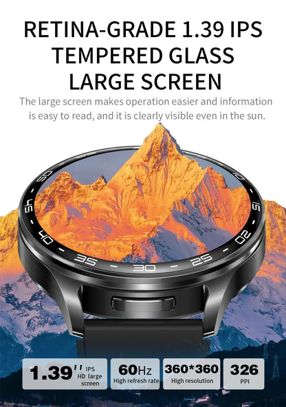 2-in-1 Smartwatch with TWS Earbuds - 1.39" IPS, Heart Rate, IP67, Bluetooth 5.0, 300mAh