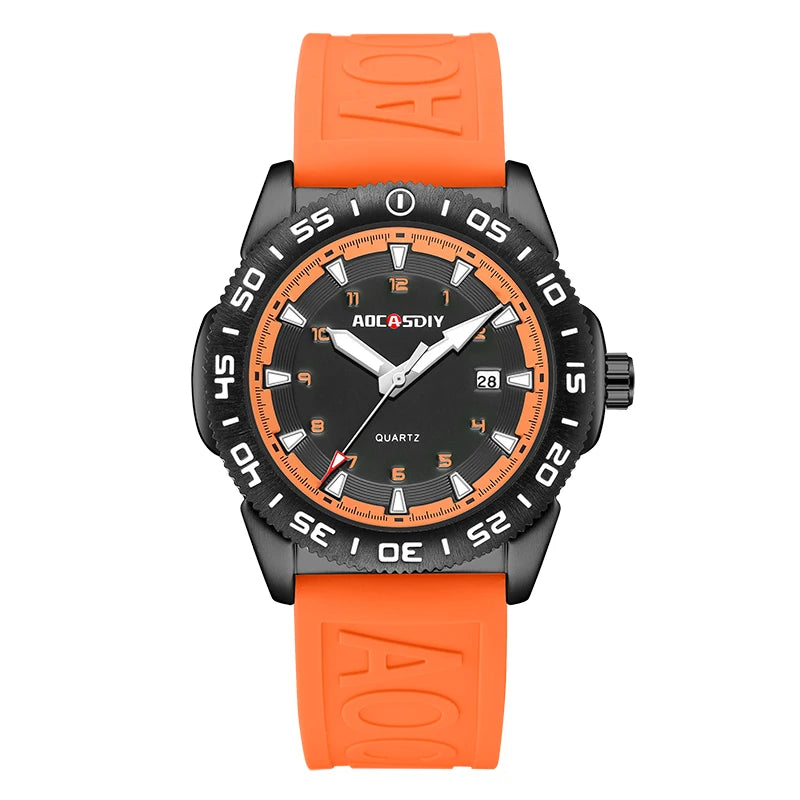 AOCASDIY Men’s Quartz Chronograph Sports Watch, Model A6023