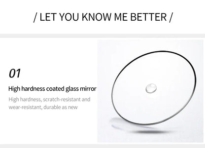 OLEVS 5869 Men's Watch - Ultra Thin 6.5mm, Minimalist, Leather Strap, Waterproof, Auto Date