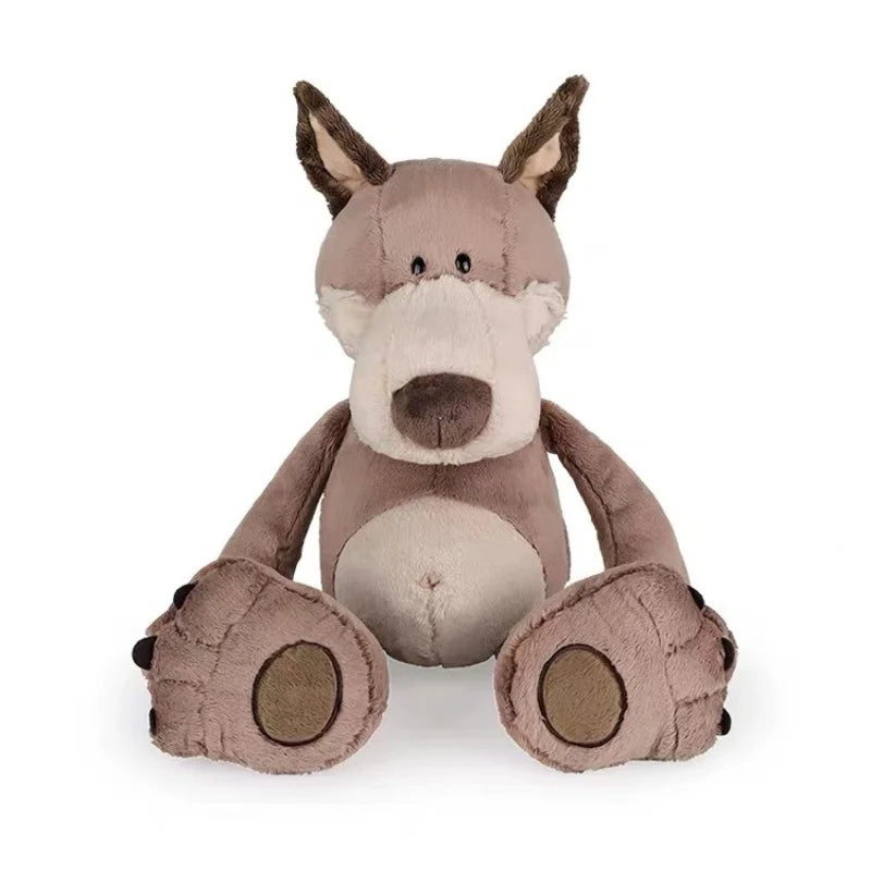 Wolf Plush Doll - Cute Woody Backpack Sleeping Toy